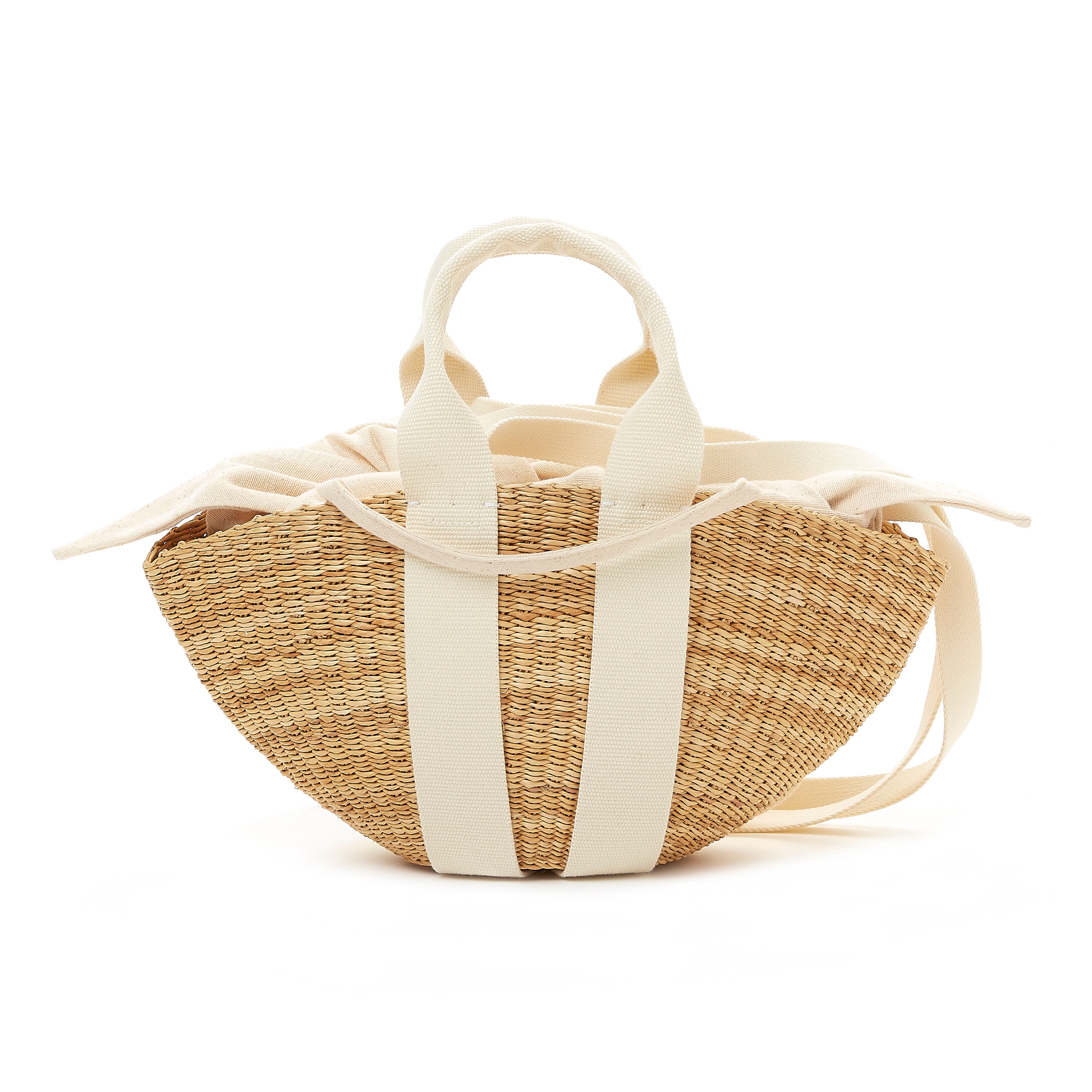 Geanta Muun impletita manual din paie  Mini Sophie 