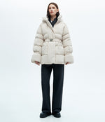 Load image into Gallery viewer, Puffer coat Winterfall milk
