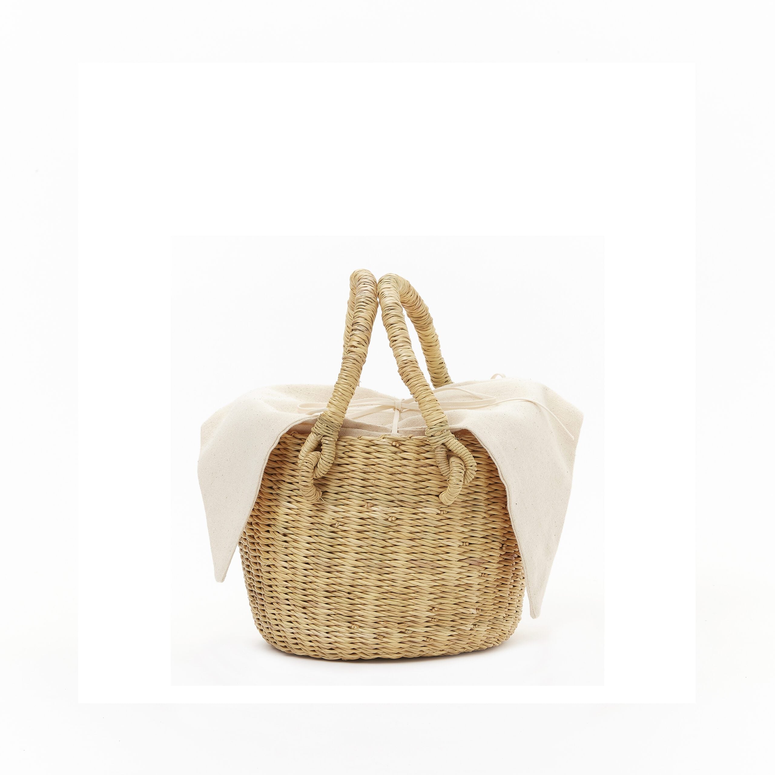 Muun hand-woven straw bag Nora