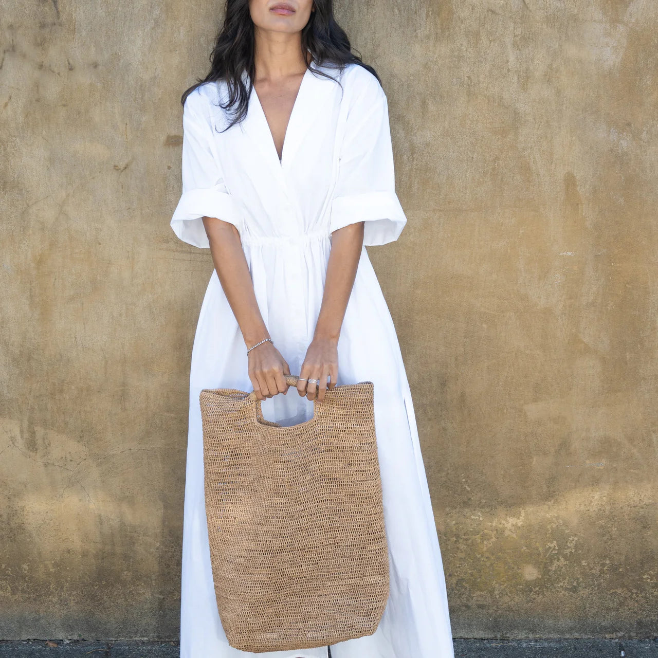 Ngeza Raffia Carry-All Bag