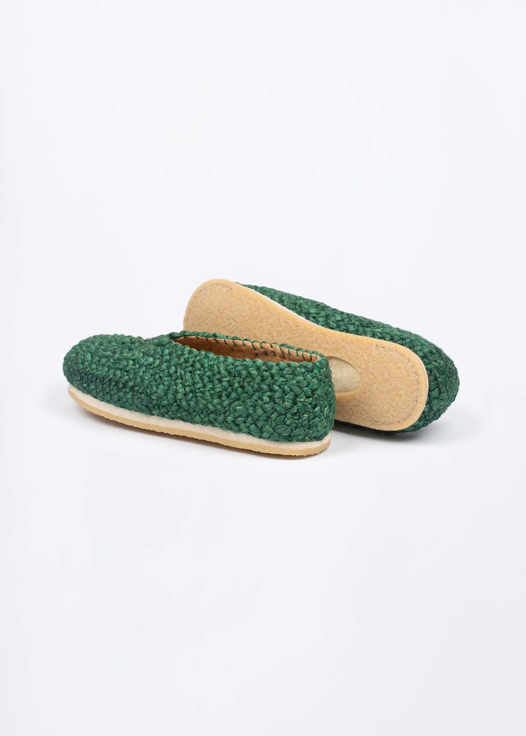 Bonanova Green Jute Espadrilles