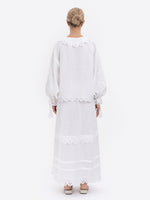 Load image into Gallery viewer, Embroidered Linen Skirt Ivan Kvitka
