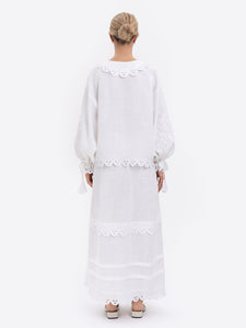 Embroidered Linen Skirt Ivan Kvitka