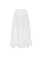 Load image into Gallery viewer, Embroidered Linen Skirt Ivan Kvitka
