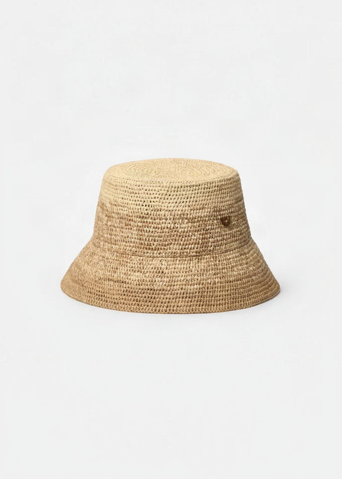 Satroka Raffia Bucket Hat