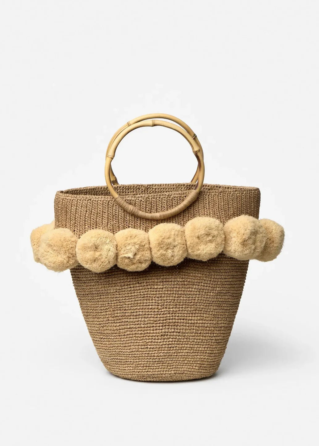 Seo Raffia Wrist Bag