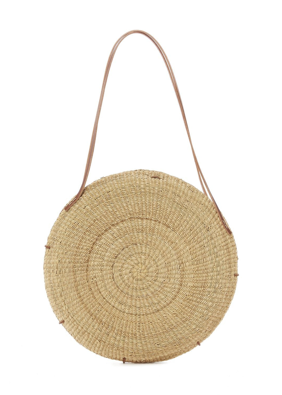 Muun hand-woven straw bag Talata Natural