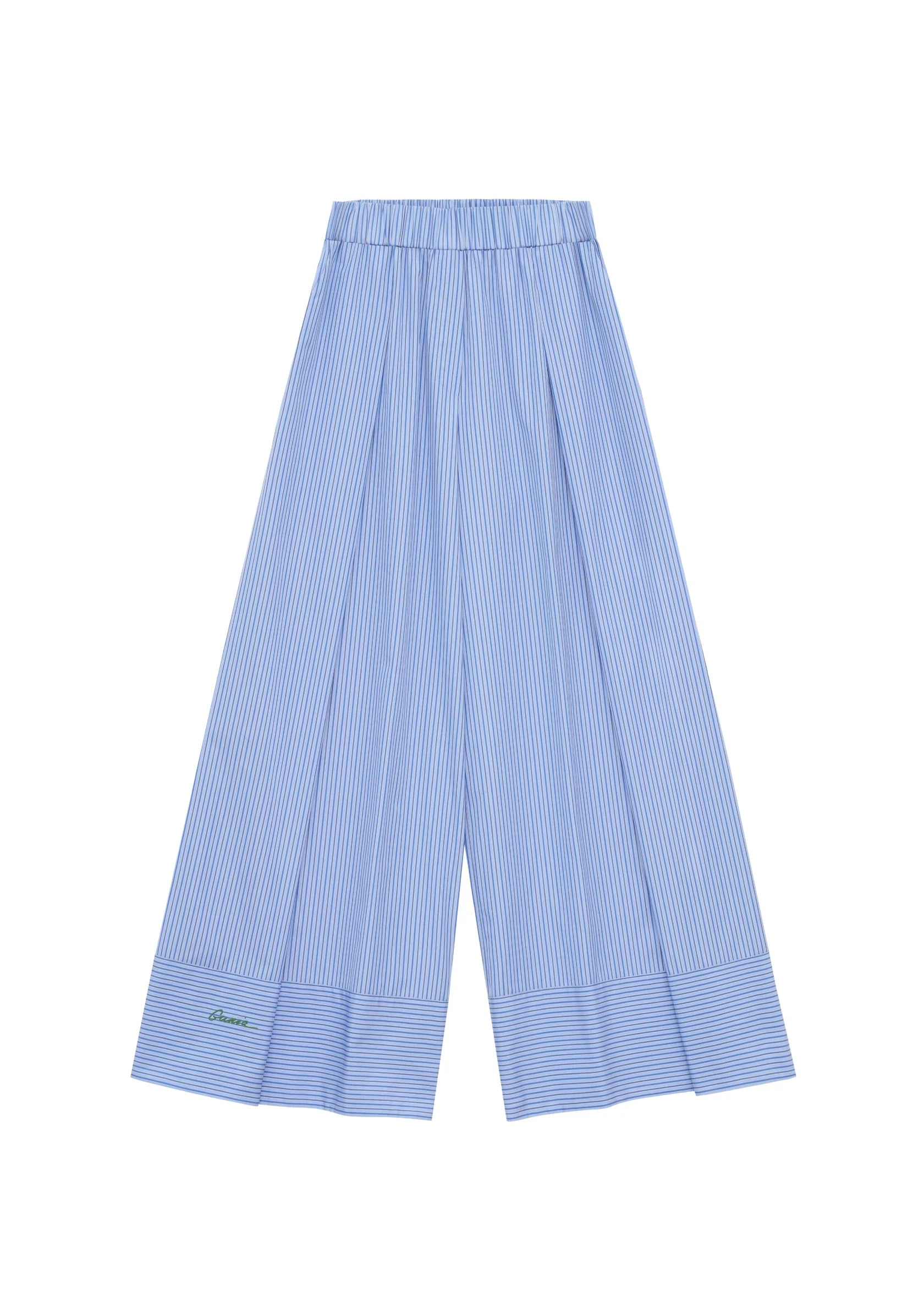 Cotton Striped Blue Set