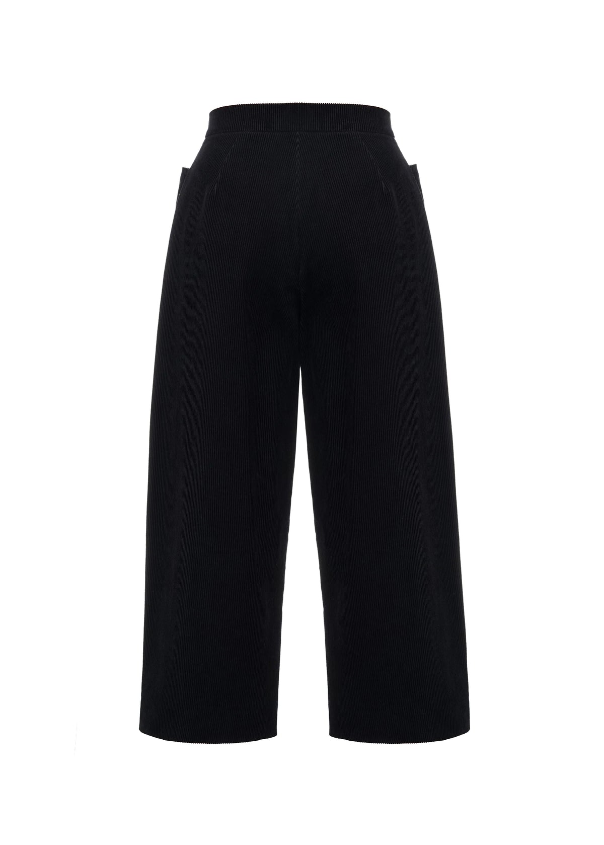 Marfa Corduroy Cropped Pants in Black