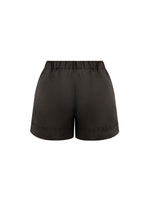 Load image into Gallery viewer, IIA Linen Embroidered black Shorts
