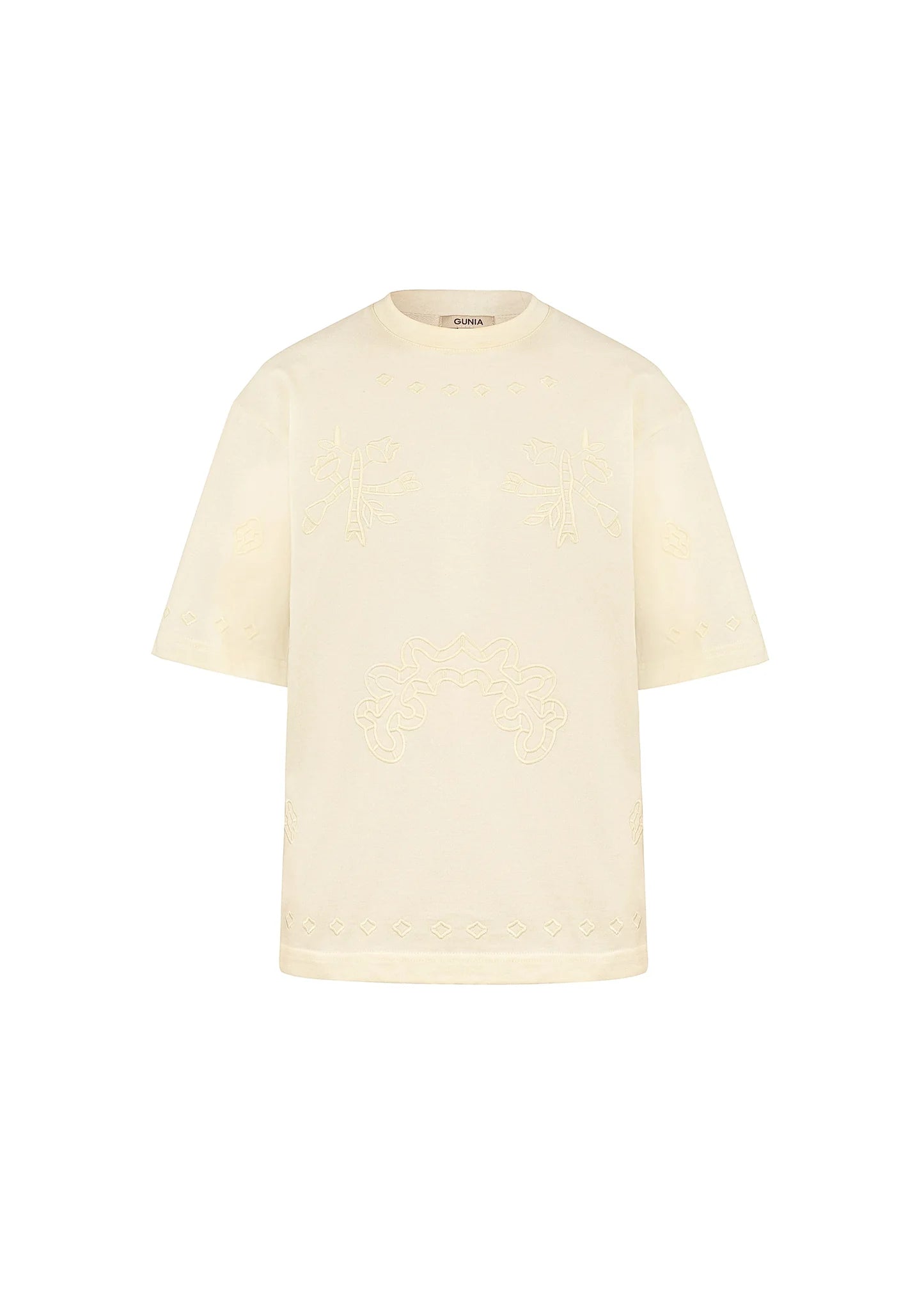 Malva Milk Embroidered T-Shirt
