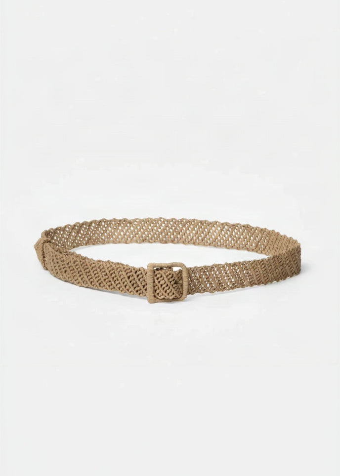 Terena Raffia Belt