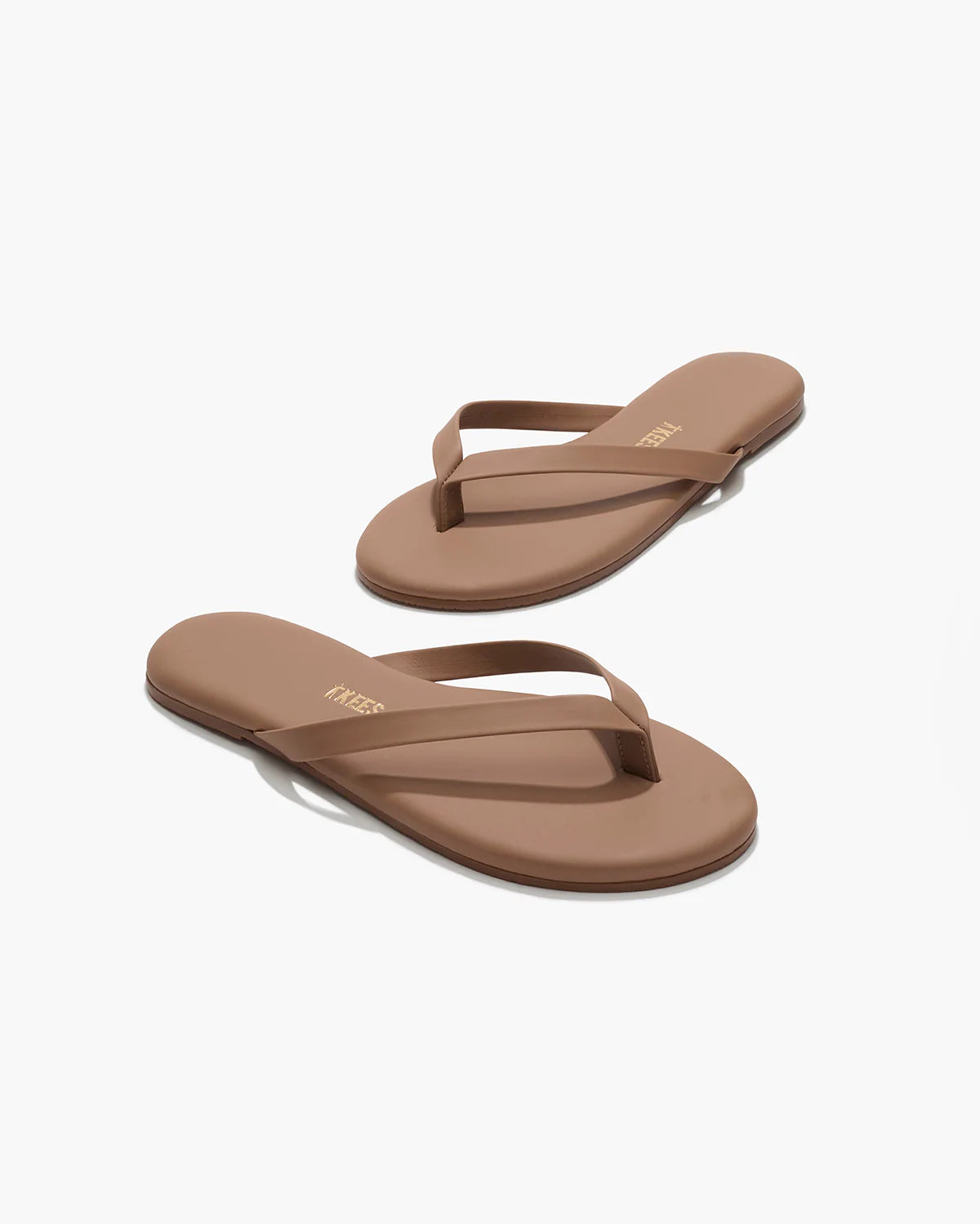 TKEES The Boyfriend Beach Bum Leather Flip-Flops