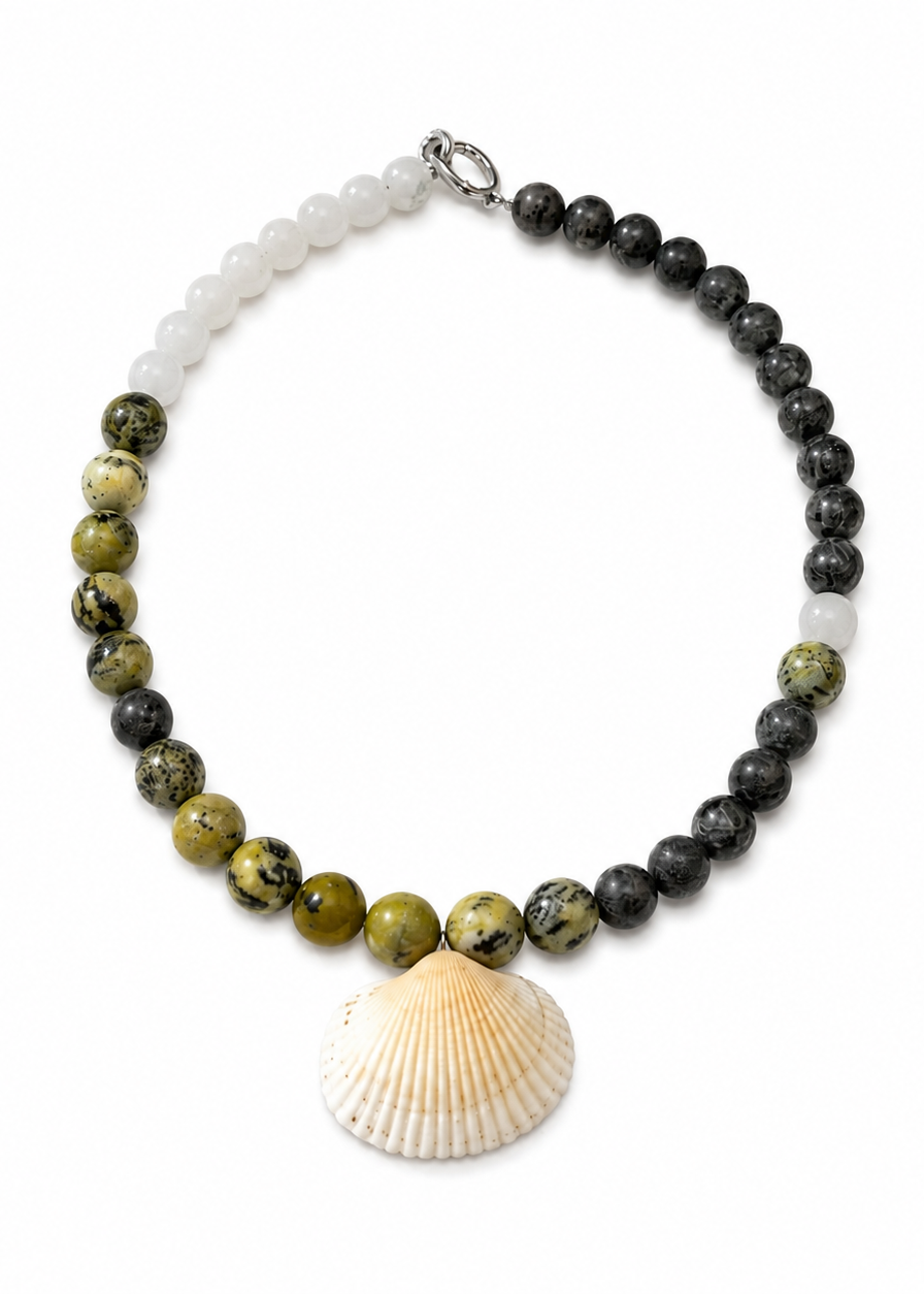 Tidekeeper beaded necklace