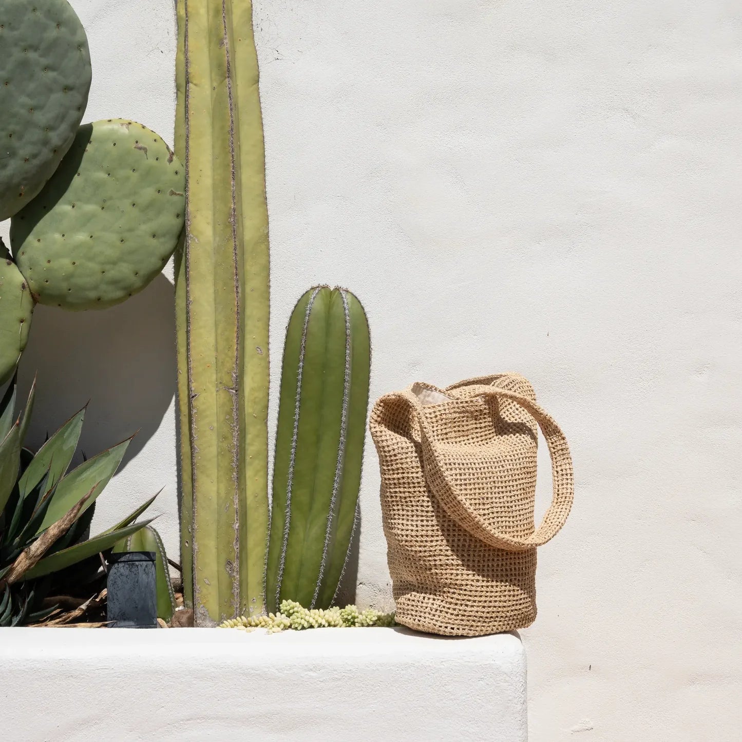 Vatana Raffia Crossbody Bag
