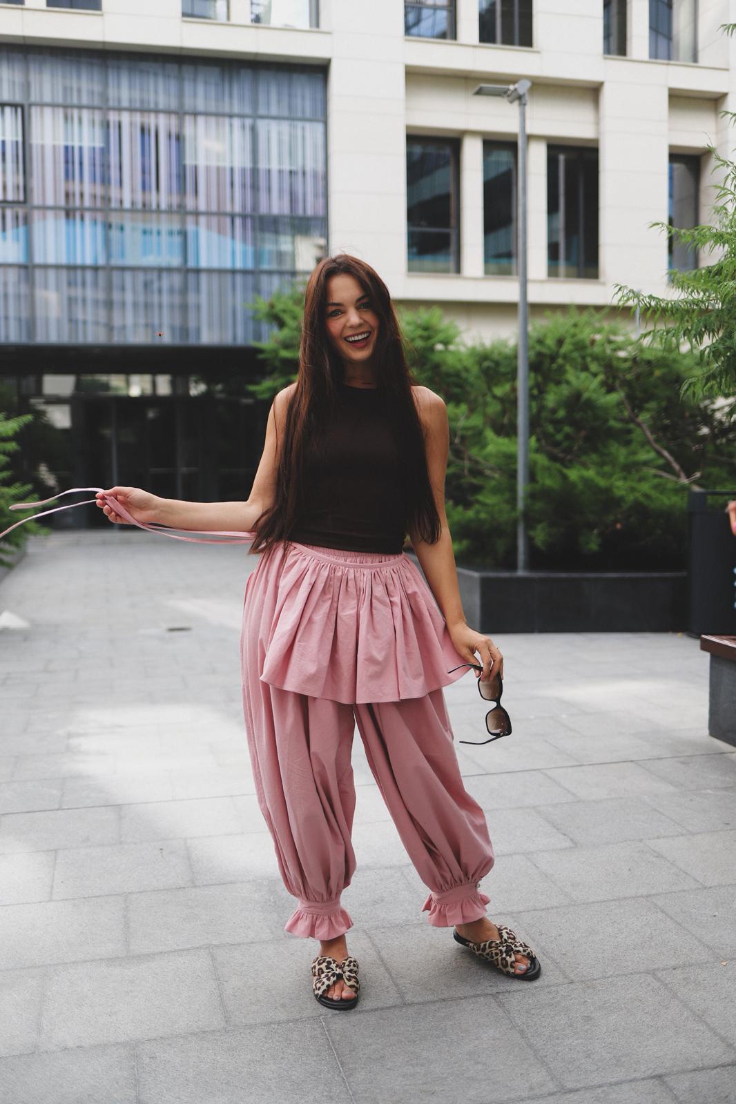 Cotton Candy Balloon Trousers