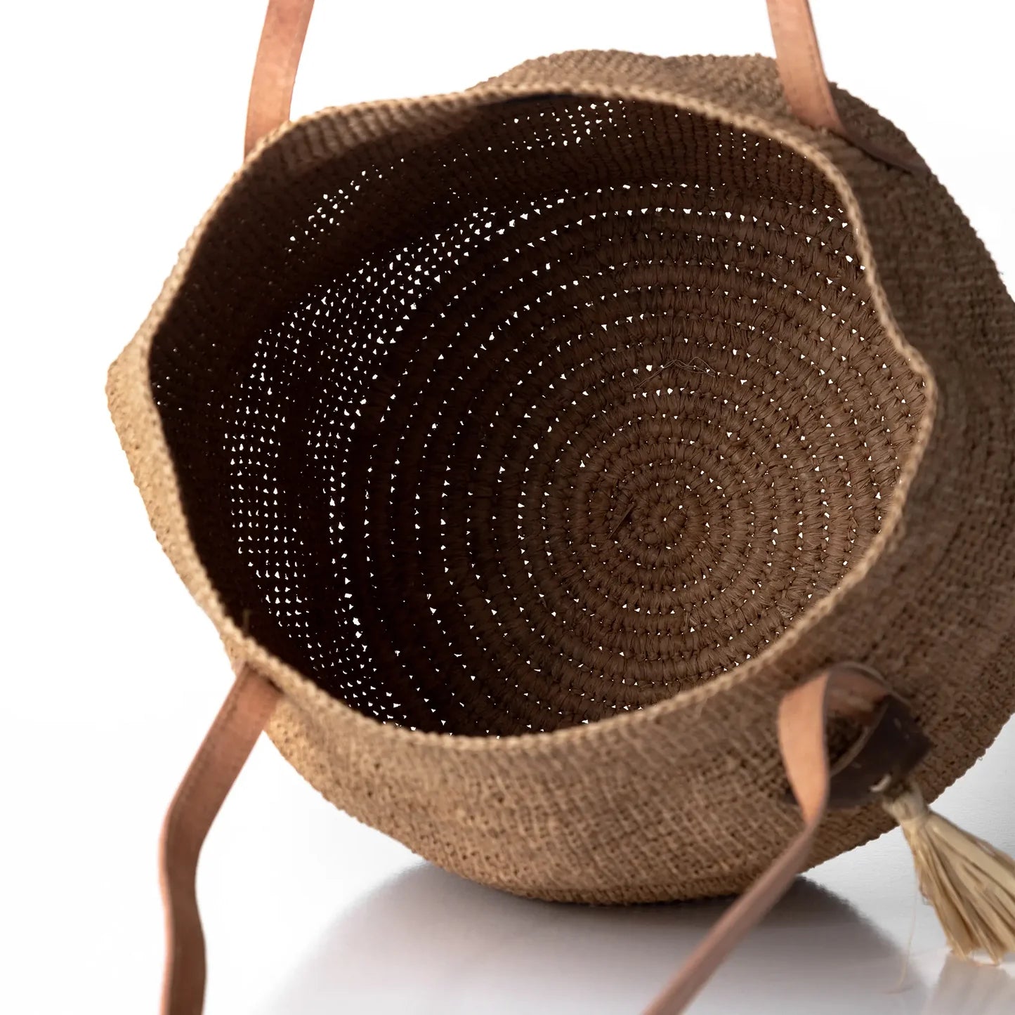 Bory Raffia Shopper Bag