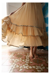 Ruffle Nightgown Dress