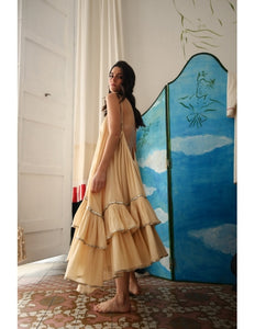 Ruffle Nightgown Dress