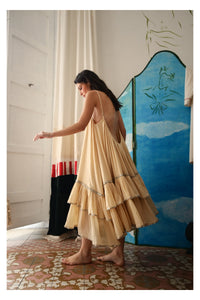 Ruffle Nightgown Dress