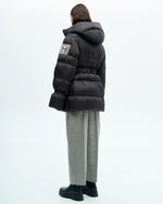 Load image into Gallery viewer, Puffer coat Winterfall black
