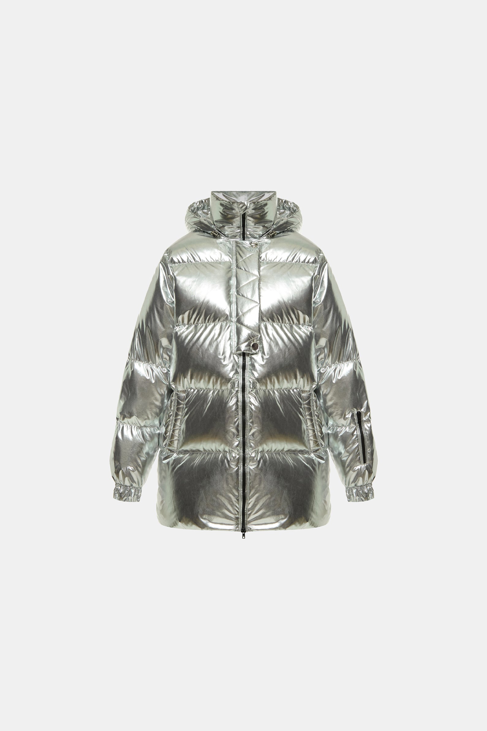 Down puffer Tiffany silver