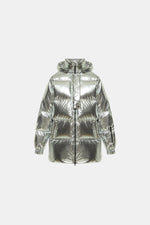 Load image into Gallery viewer, Down puffer Tiffany silver
