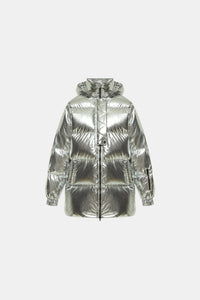 Down puffer Tiffany silver