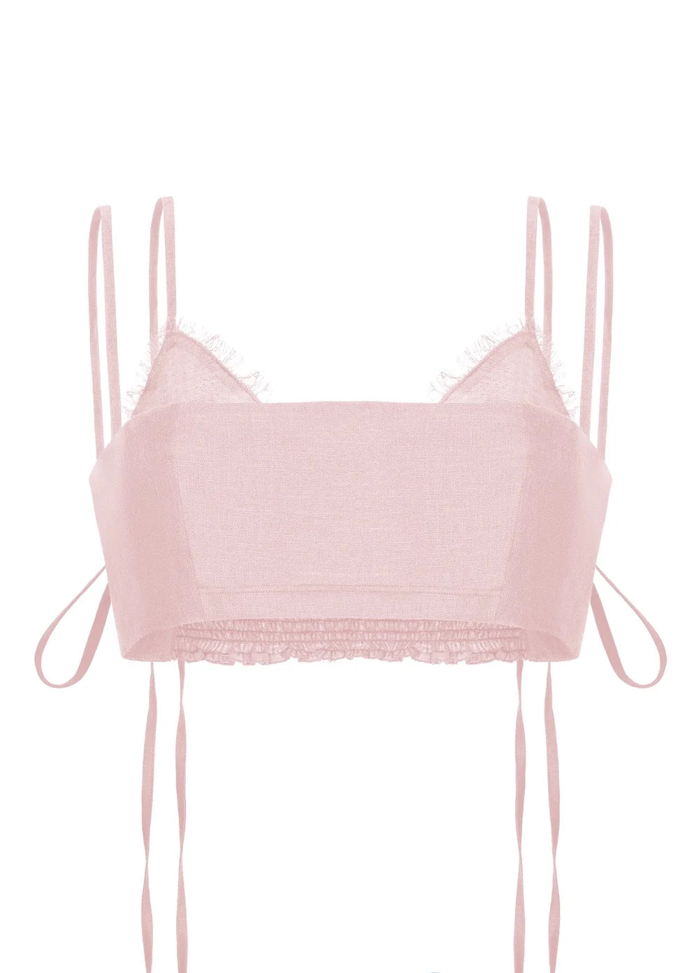 Light Pink Soft Top with Long Straps