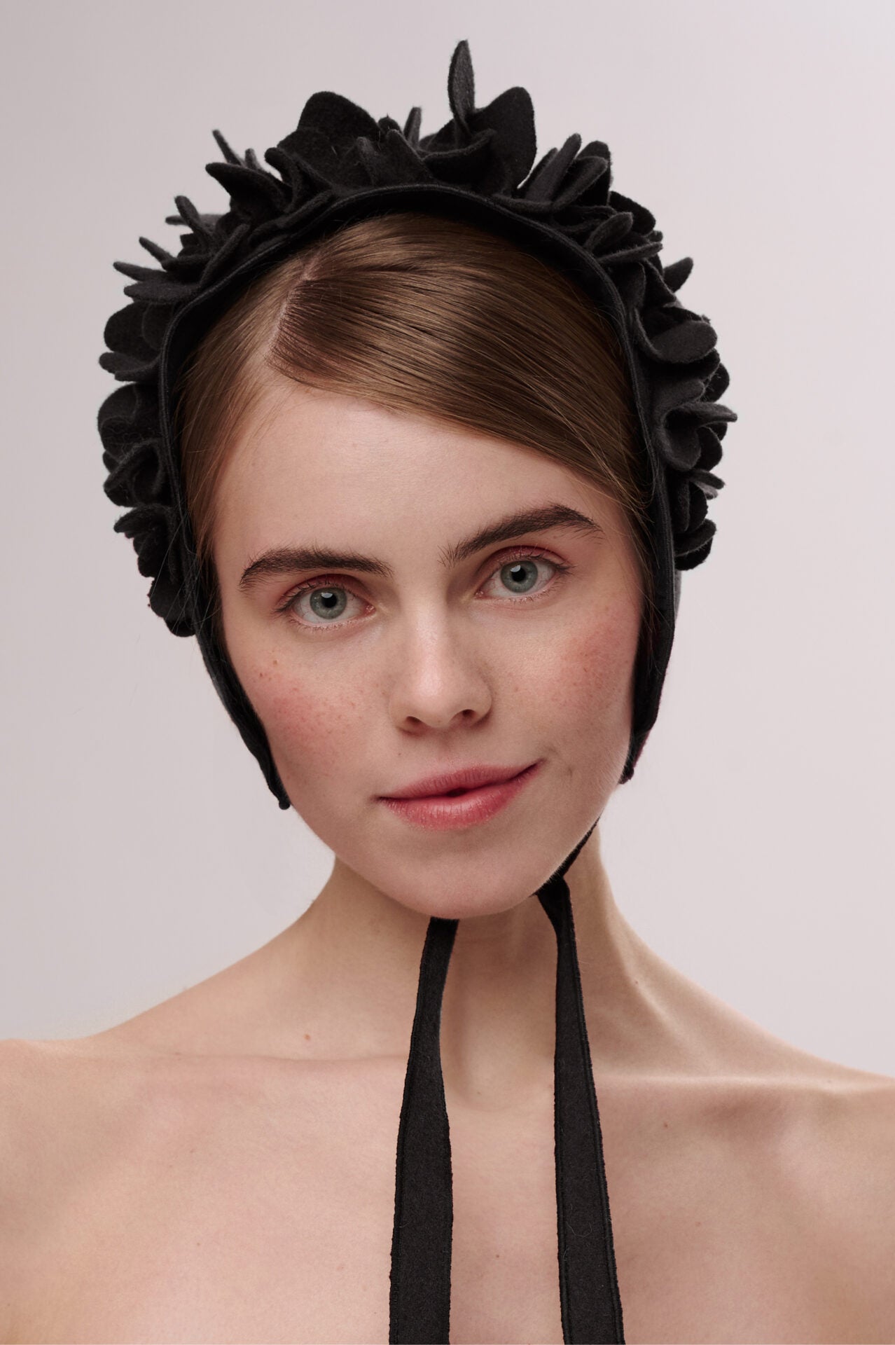 Bonetă Tricotată din Lână - Wreath