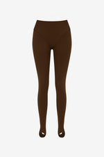 Load image into Gallery viewer, Brown Thermal Leggings
