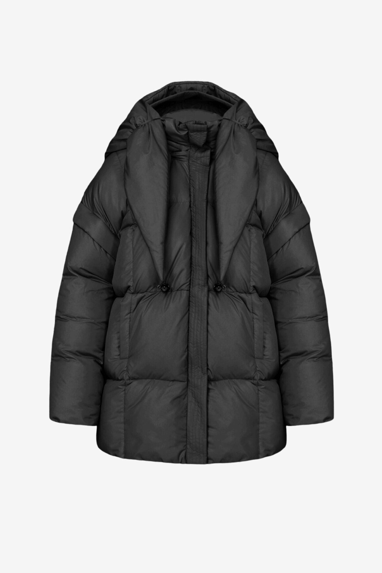 Puffer Jacket Parka Mini Black