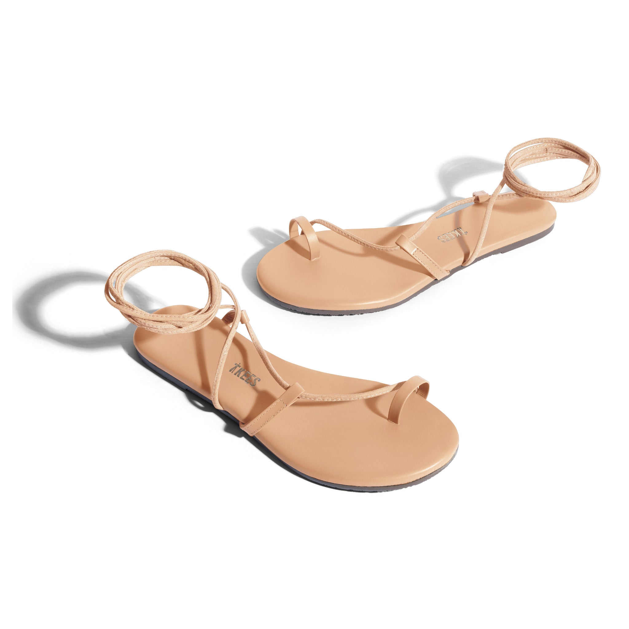 Sandale Tkees JO din piele naturală braziliană nuanța Purdy