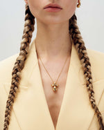 Load image into Gallery viewer, Silver Kryzh necklace
