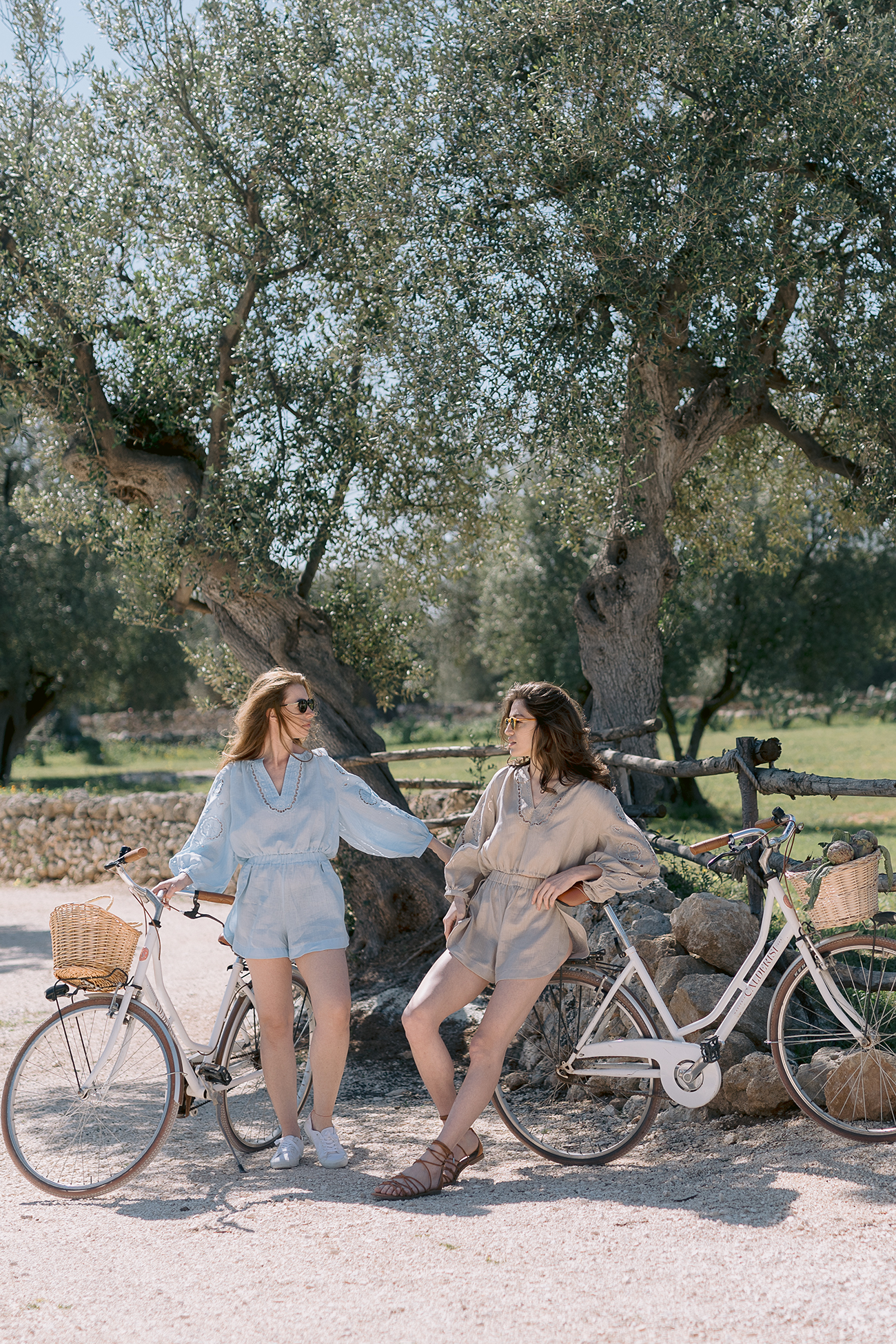 High-Waist Linen Shorts – Laetitia