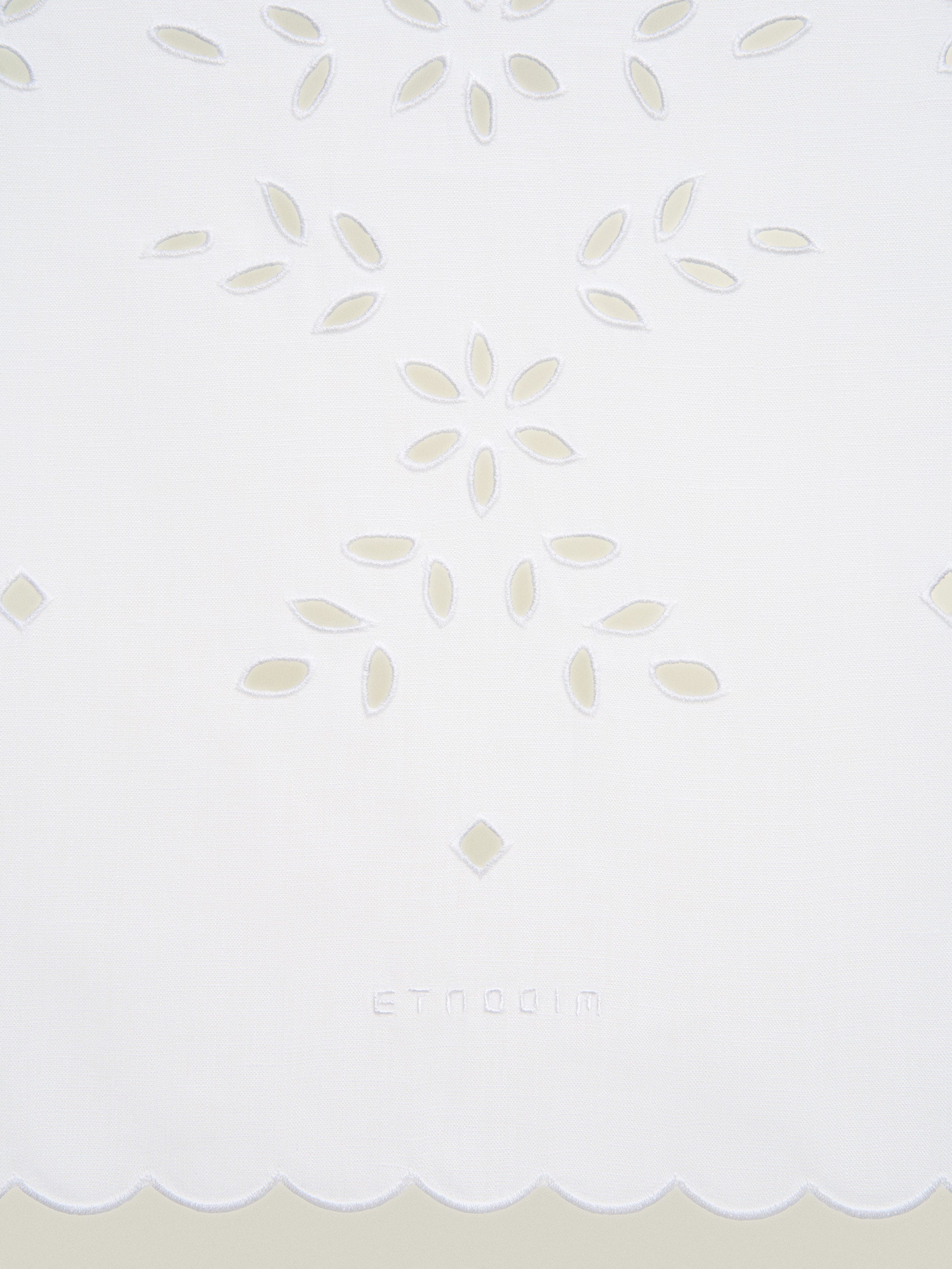 Leskit Embroidered Linen Apron