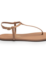 Load image into Gallery viewer, Tkees Mariana flip-flops from brazilian leather in Cocobutter
