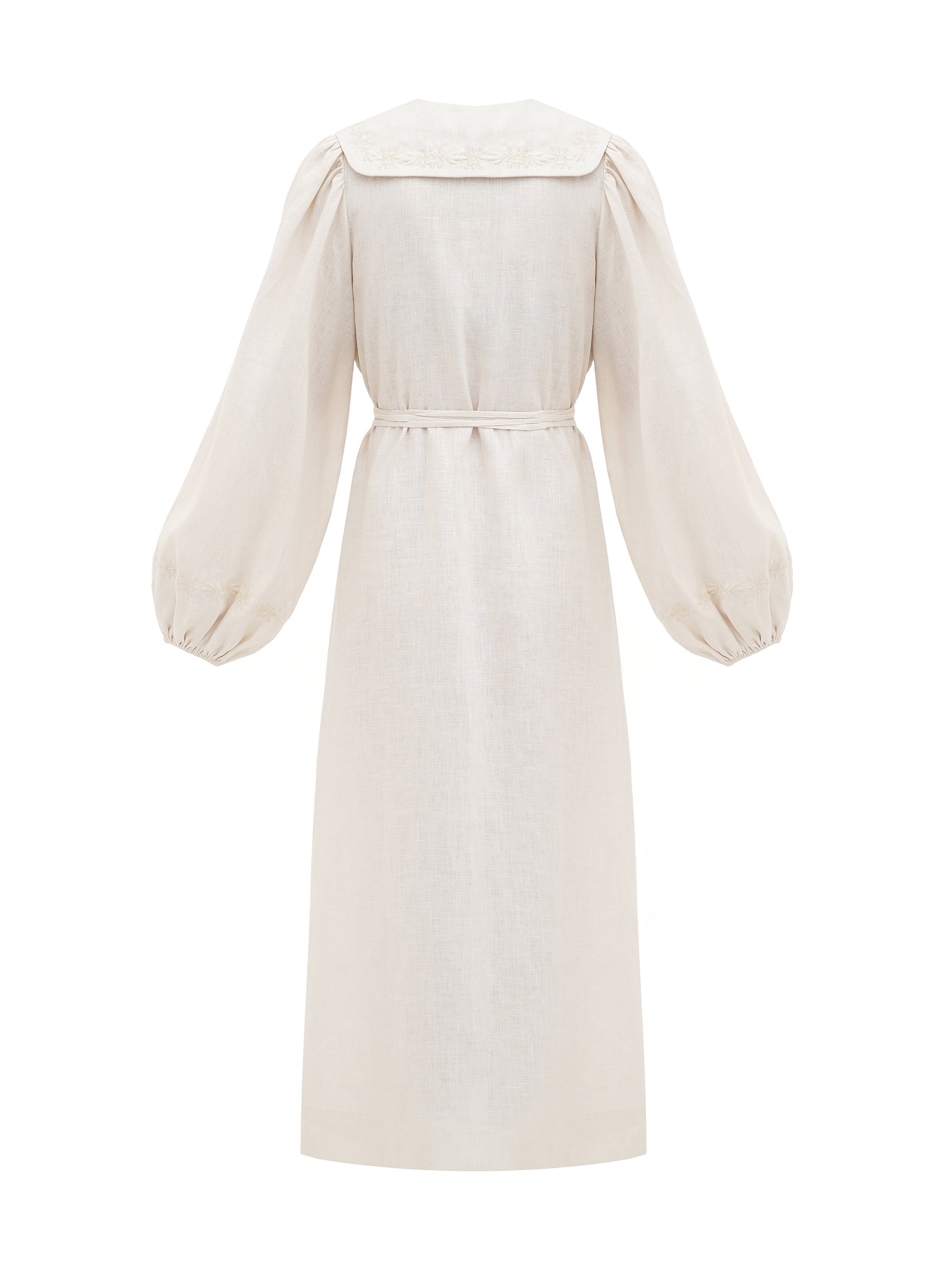 Rochia Pervotsvit Light din in cu broderie