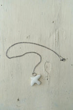 Load image into Gallery viewer, MYRNI pendant with a bird on a chain, silver hardware
