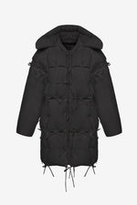 Load image into Gallery viewer, Puffer Jacket Constructor Black
