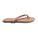 Load image into Gallery viewer, Tkees Riley flip-flops from brazilian leather in Beach Bum
