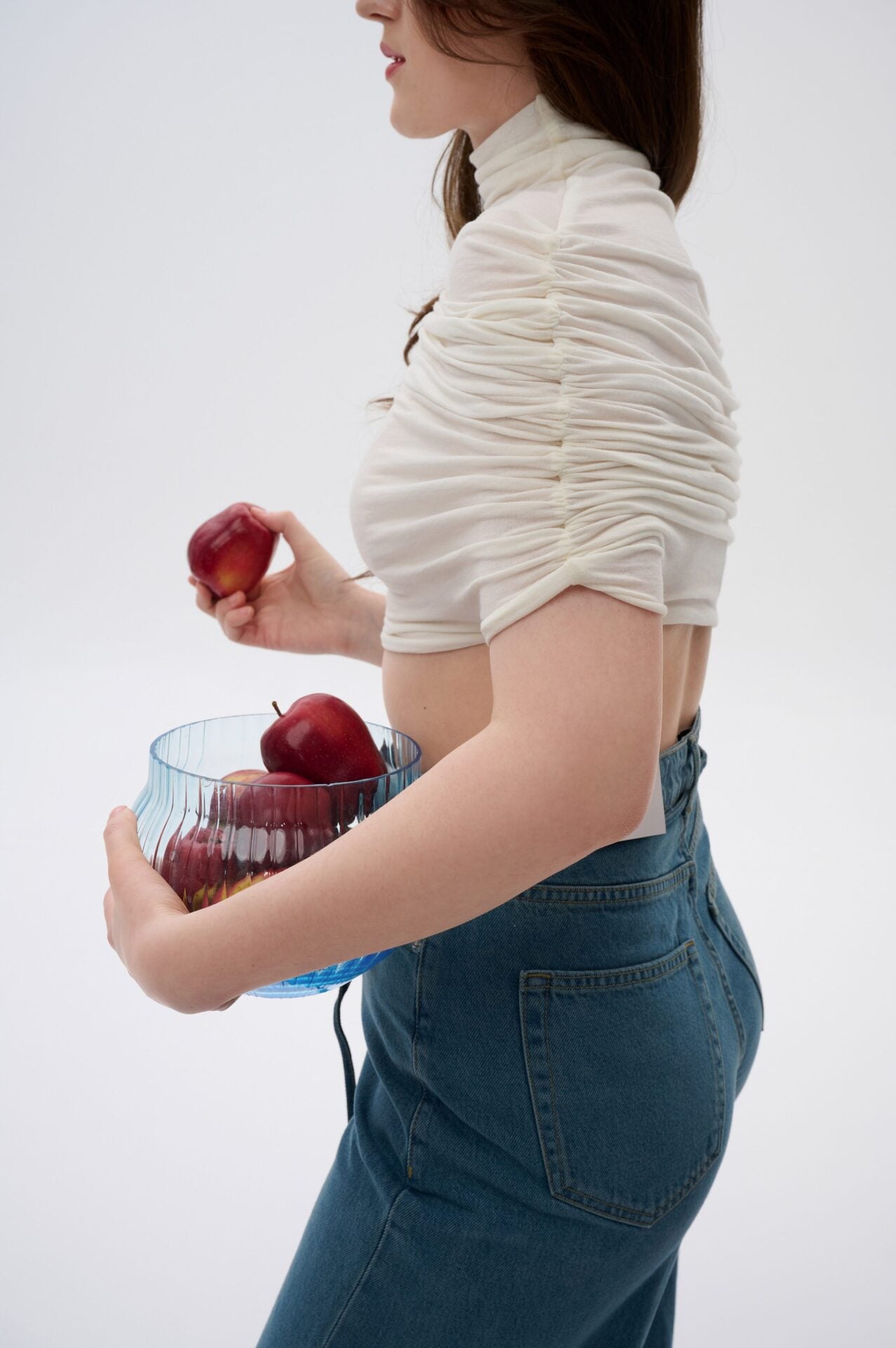 Bolero tricotat Milky