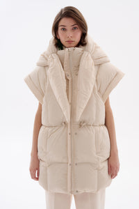 Puffer Jacket Parka Mini Milk