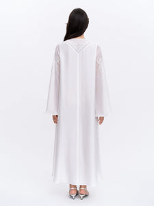 White Embroidered Dress Lileia