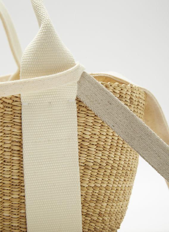 Geantă Muun împletită manual din paie Mini George