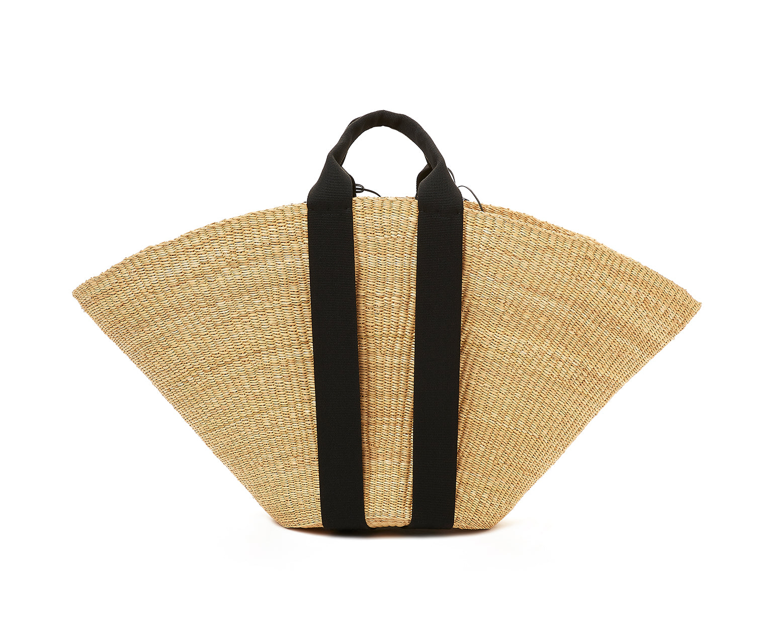 Muun hand-woven big straw bag maxi Sophie
